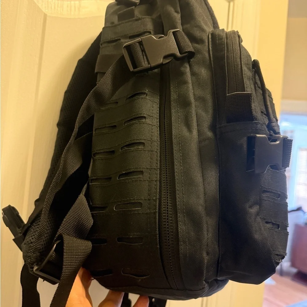 Tactical Black Backpack